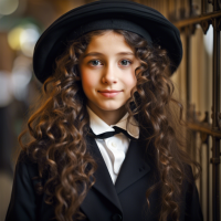 A beautiful Haredi girl