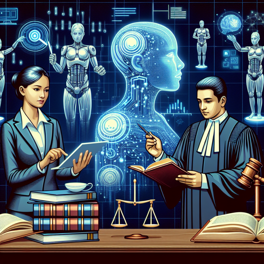 המהפכה הדיגיטלית במשקפי המשפט: התמזגות מעמיקה של בינה מלאכותית בעולם המשפט